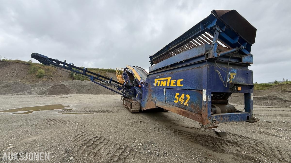 2005 Fintec 542 beltegående sikteverk – 6 819,6 timer