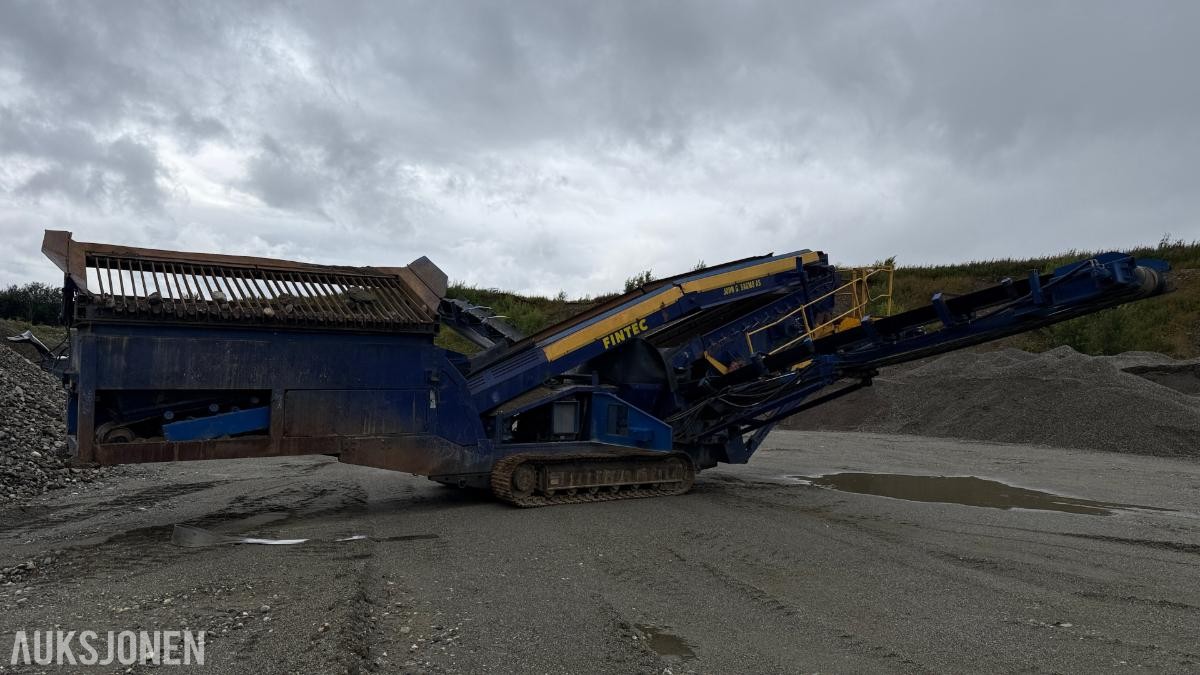 2005 Fintec 542 beltegående sikteverk – 6 819,6 timer