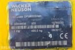 2017 Wacker Neuson DPU655H vibroplate - 477 Timer 