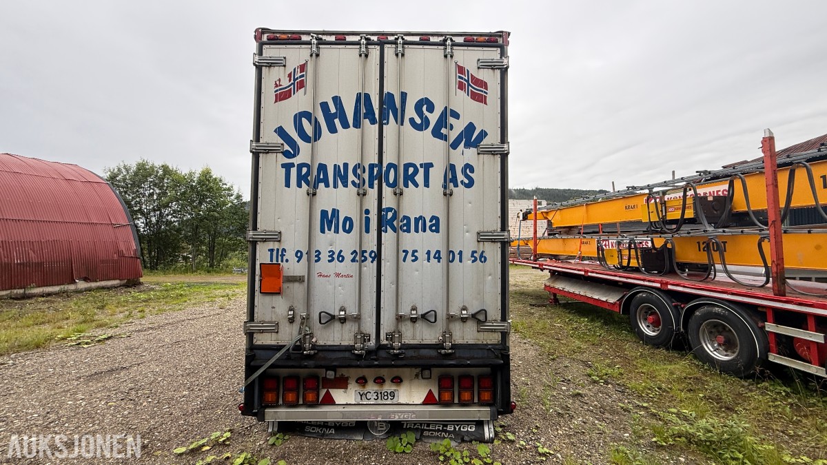 2000 TRAILER-BYGG 2000 skaphenger m/sideåpning