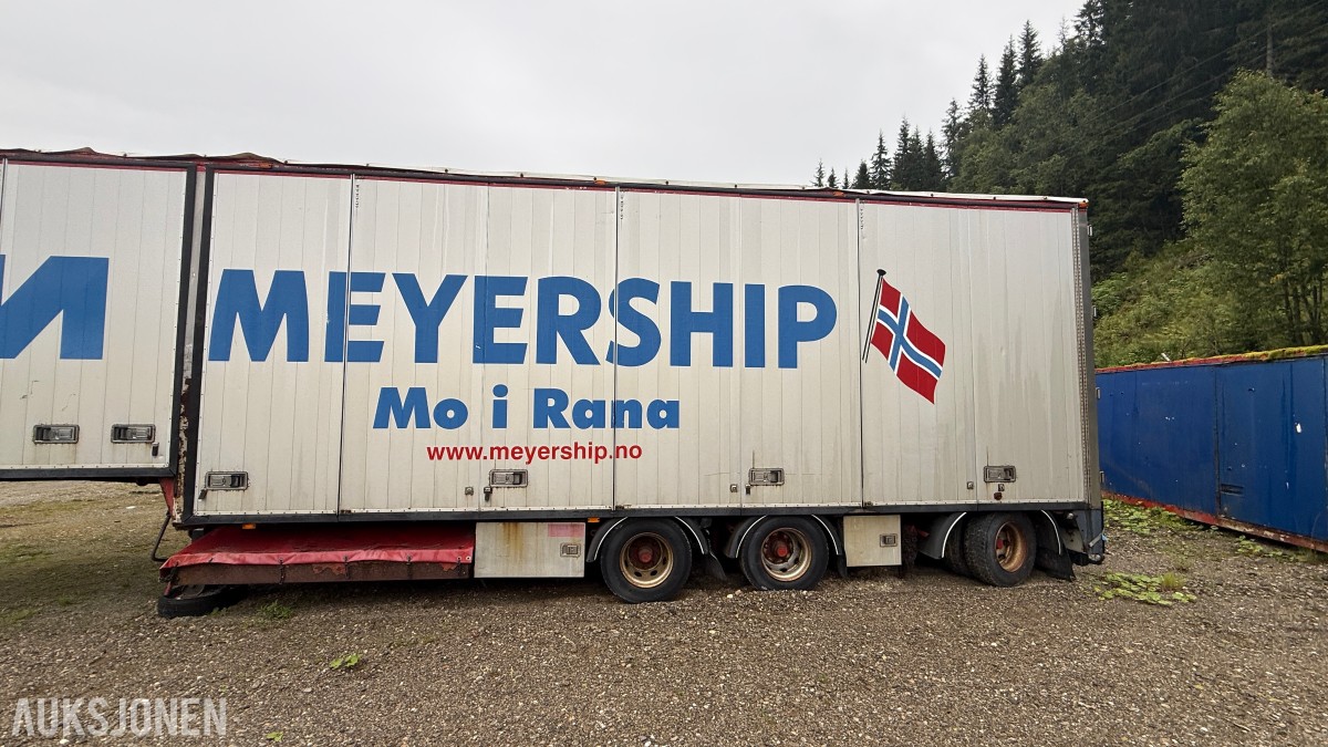 2000 TRAILER-BYGG 2000 skaphenger m/sideåpning