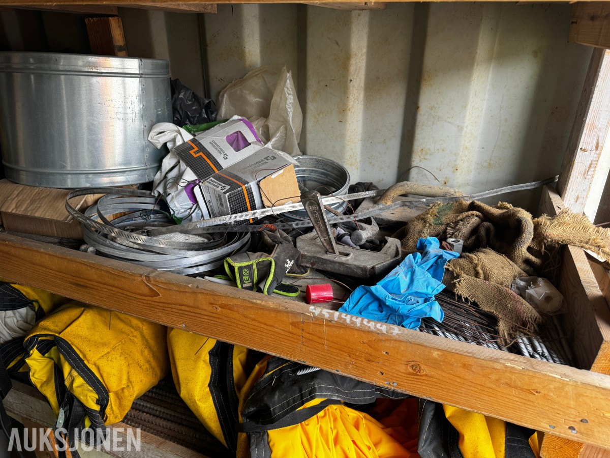 Container med Remko diesel fyringsanlegg