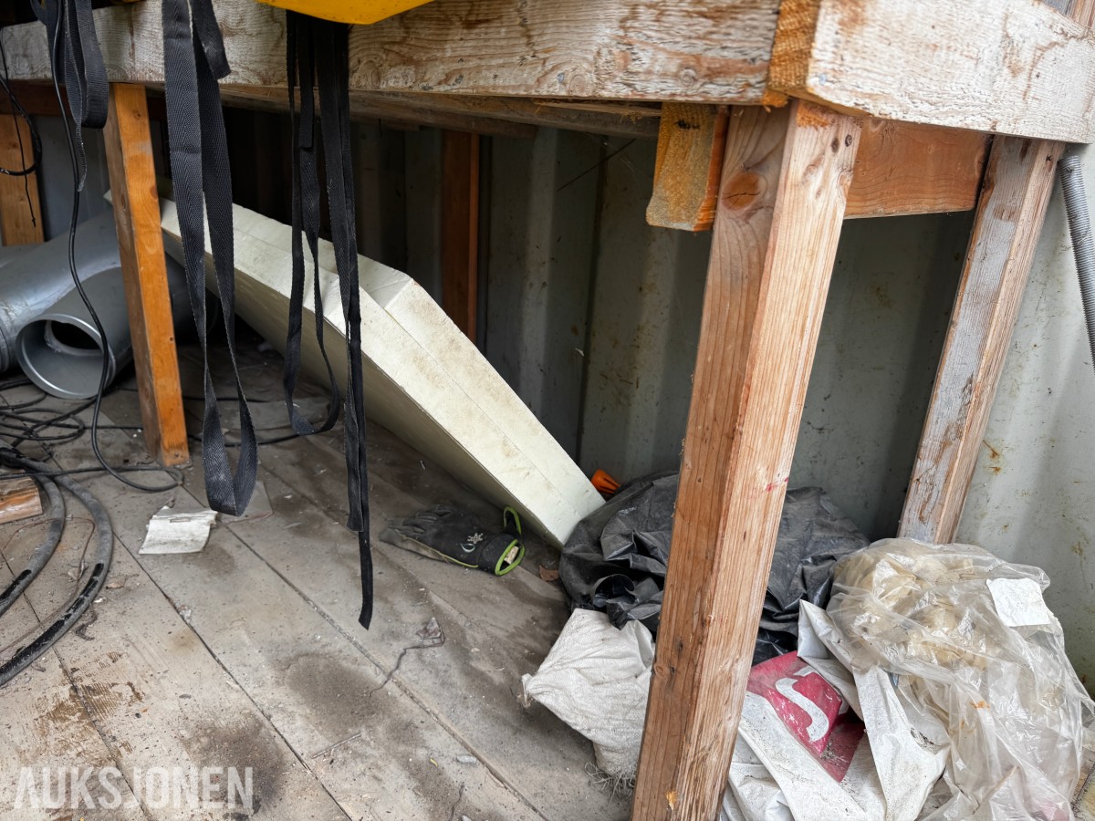 Container med Remko diesel fyringsanlegg