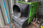 Container med Remko diesel fyringsanlegg