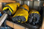 Container med Remko diesel fyringsanlegg
