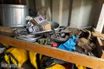 Container med Remko diesel fyringsanlegg