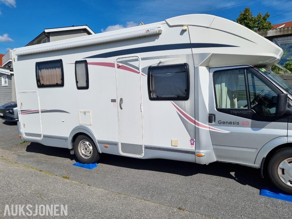 2012 Ford Campingbil Bobil, Ryggekamera, Webasto, Markise