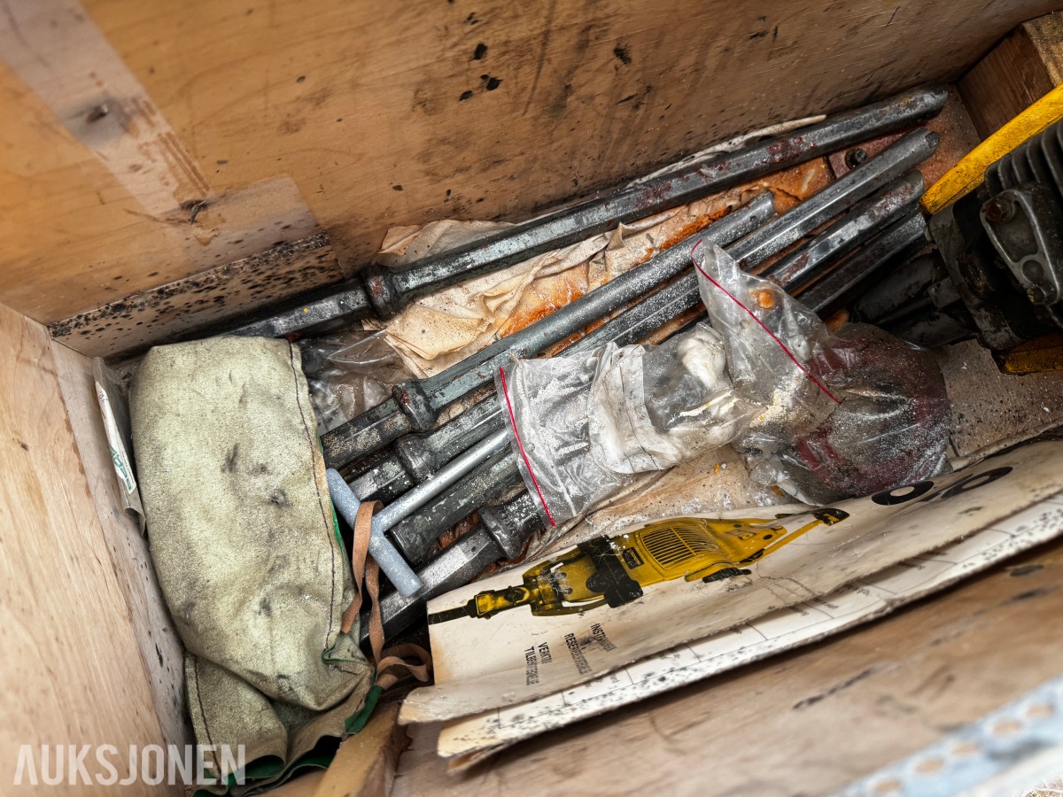 3 stk Atlas Copco Cobra borhammere bensindrevet