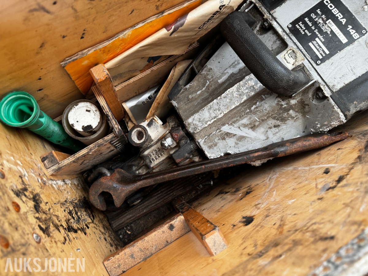 3 stk Atlas Copco Cobra borhammere bensindrevet