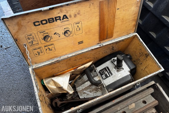3 stk Atlas Copco Cobra borhammere bensindrevet