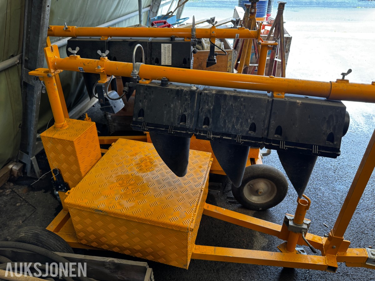 Signallys komplett med 2 vogner