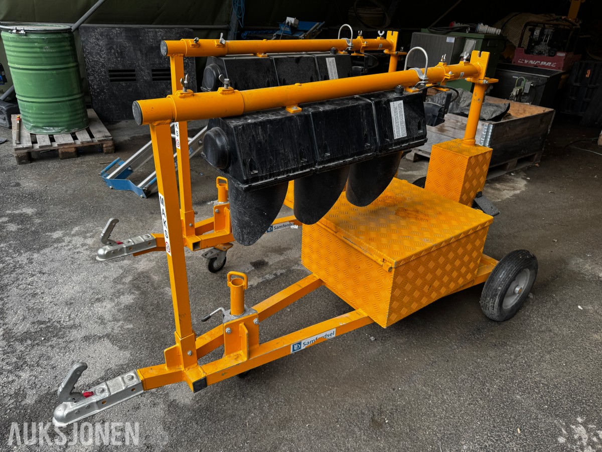 Signallys komplett med 2 vogner