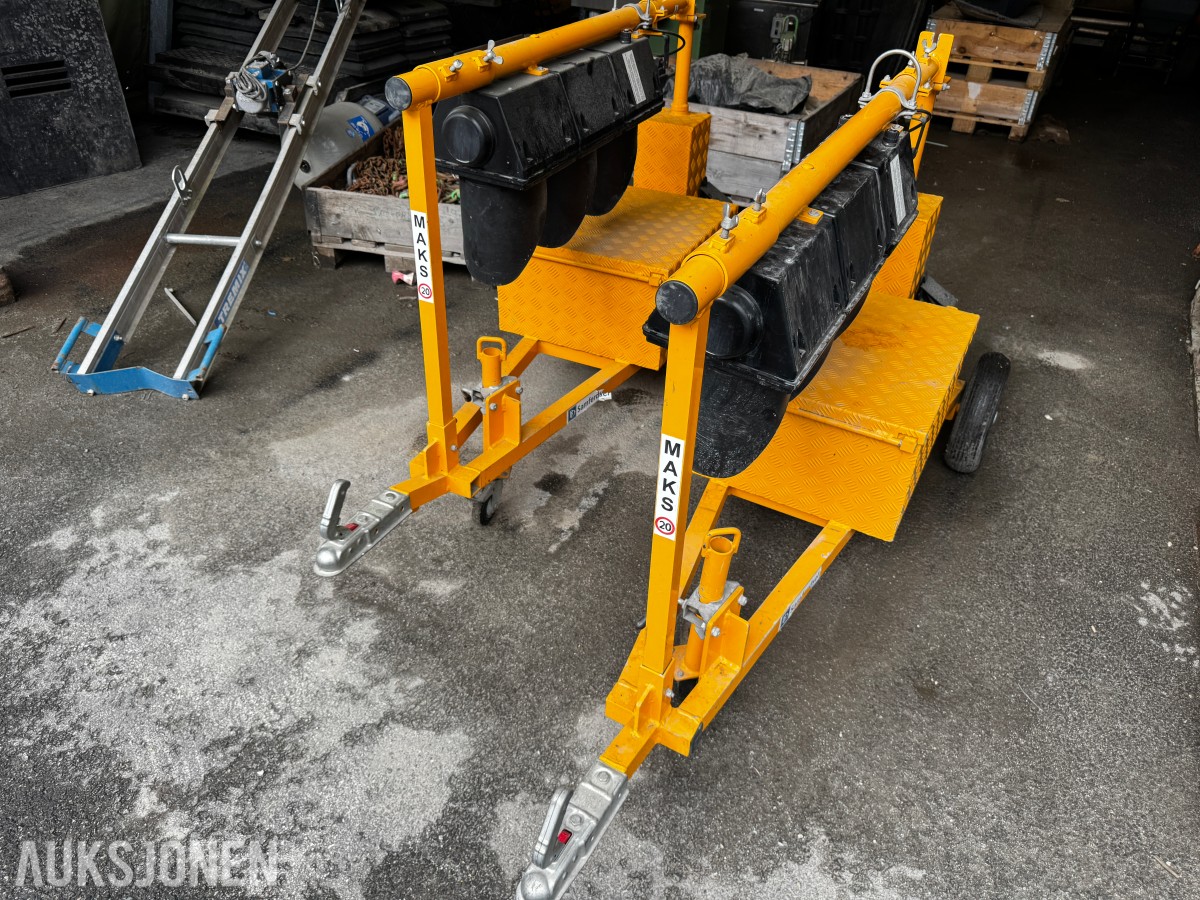 Signallys komplett med 2 vogner