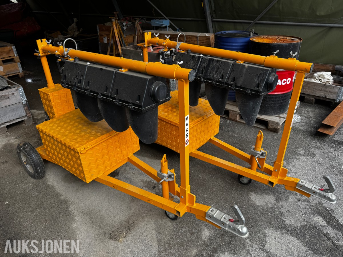 Signallys komplett med 2 vogner