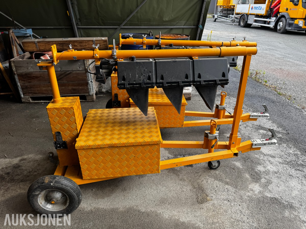 Signallys komplett med 2 vogner