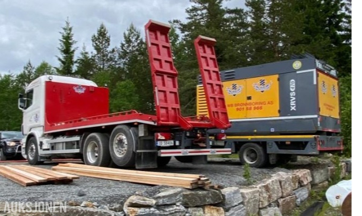 2012 Atlas Copco XRVS 476 Høytrykkskompressor, 6000 timer