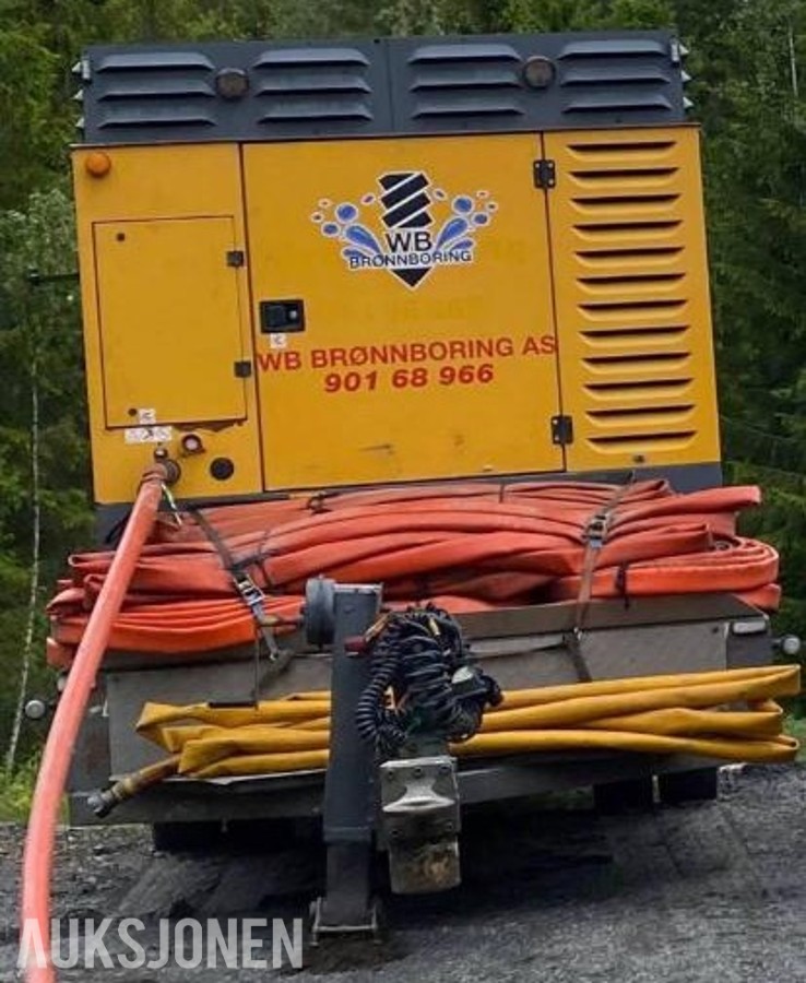 2012 Atlas Copco XRVS 476 Høytrykkskompressor, 6000 timer