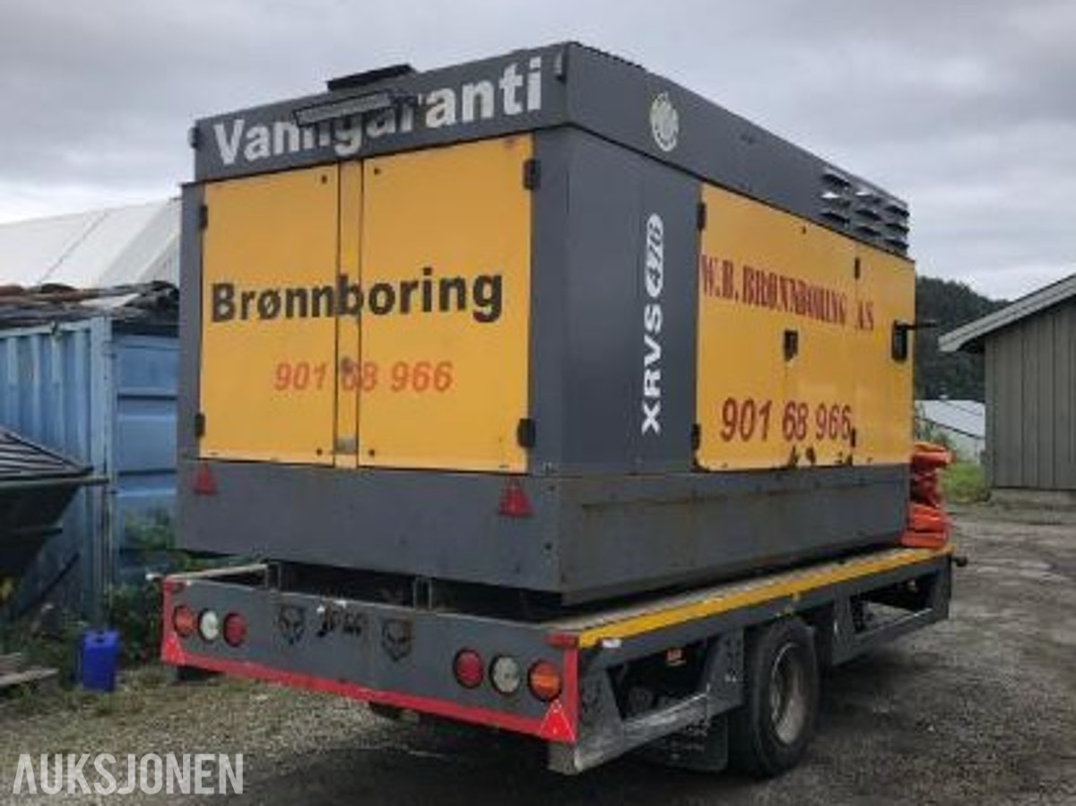 2012 Atlas Copco XRVS 476 Høytrykkskompressor, 6000 timer