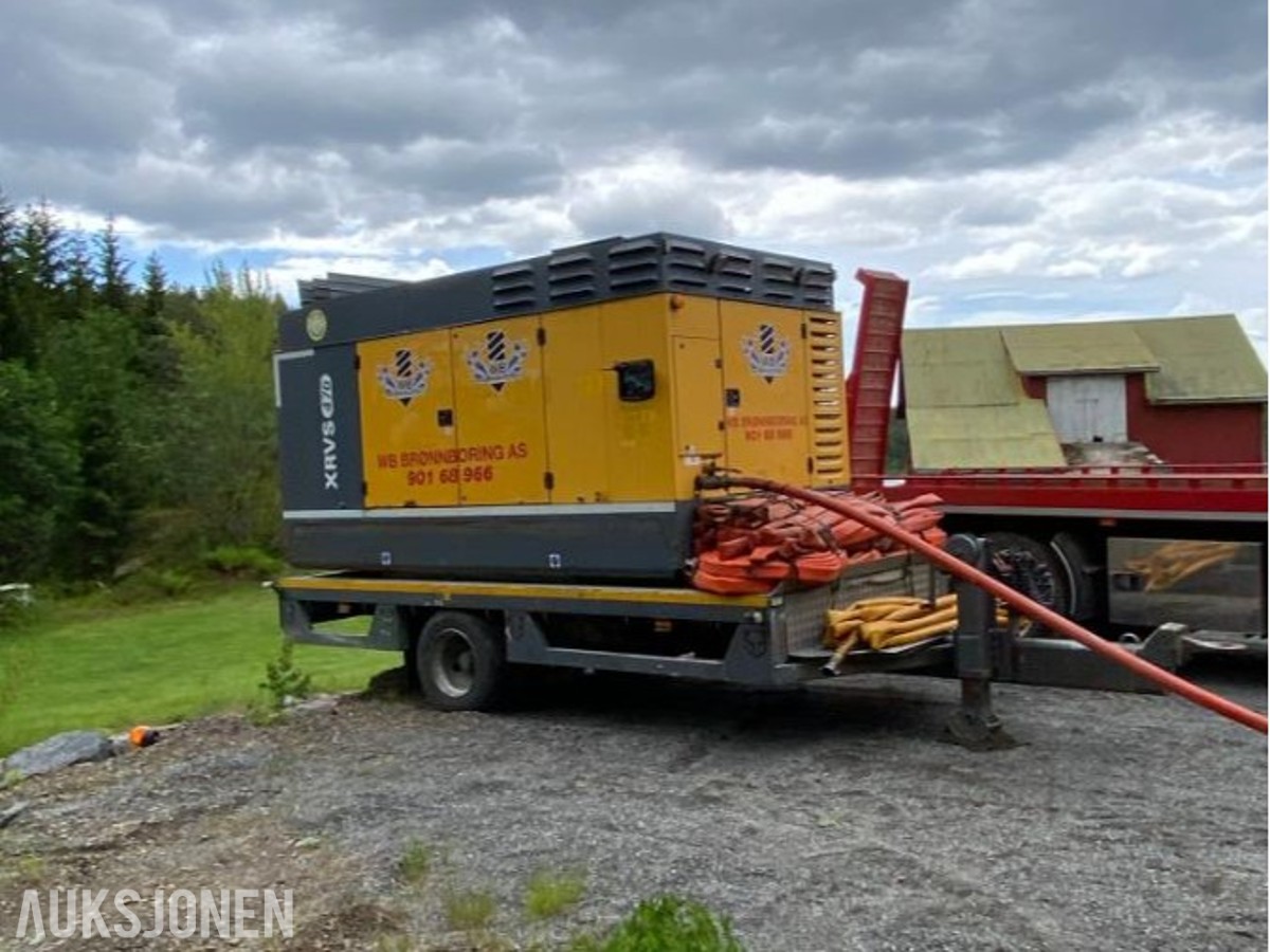 2012 Atlas Copco XRVS 476 Høytrykkskompressor, 6000 timer