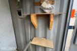 15 fot BNS 10.C 13.LO sagcontainer med Ernex gjerdesag