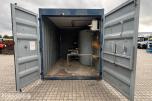 15 fot BNS 10.C 13.LO sagcontainer med Ernex gjerdesag