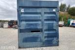 15 fot BNS 10.C 13.LO sagcontainer med Ernex gjerdesag
