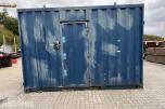 15 fot BNS 10.C 13.LO sagcontainer med Ernex gjerdesag