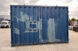 15 fot BNS 10.C 13.LO sagcontainer med Ernex gjerdesag