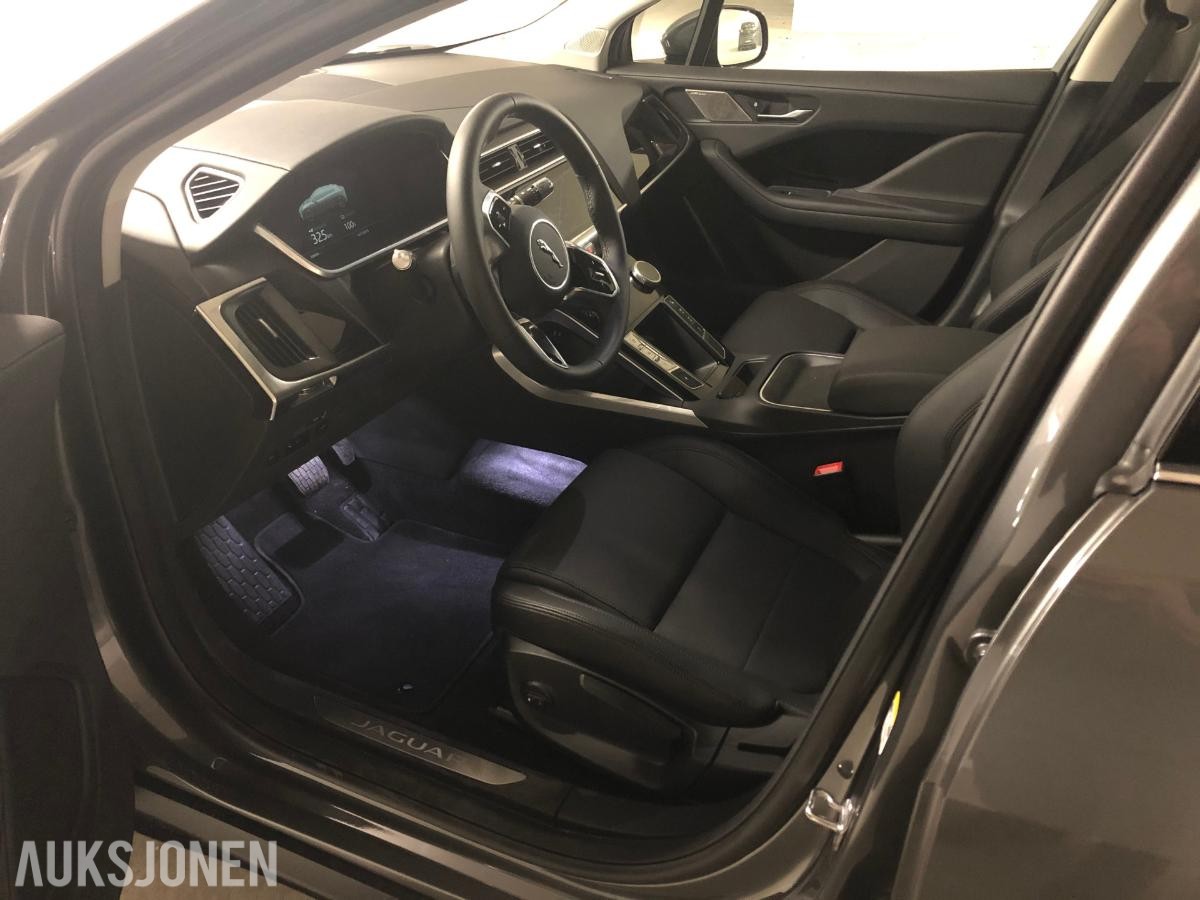 2020 Jaguar I-PACE S, AWD, Adaptiv cruisekontroll, Ryggekamera, S+V dekk