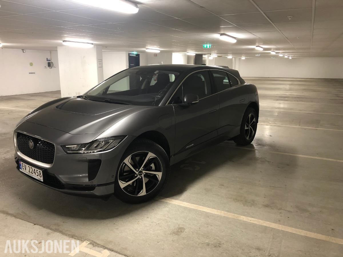 2020 Jaguar I-PACE S, AWD, Adaptiv cruisekontroll, Ryggekamera, S+V dekk