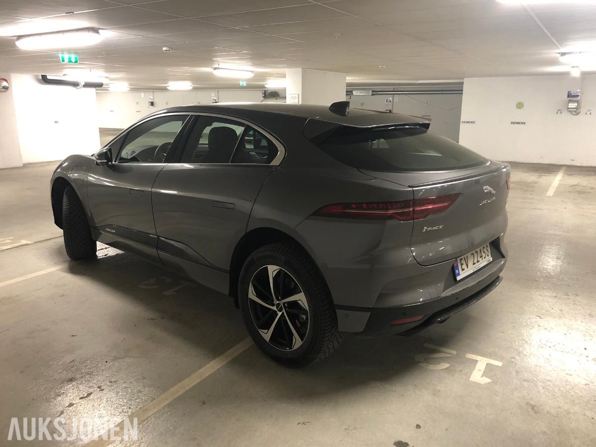 2020 Jaguar I-PACE S, AWD, Adaptiv cruisekontroll, Ryggekamera, S+V dekk