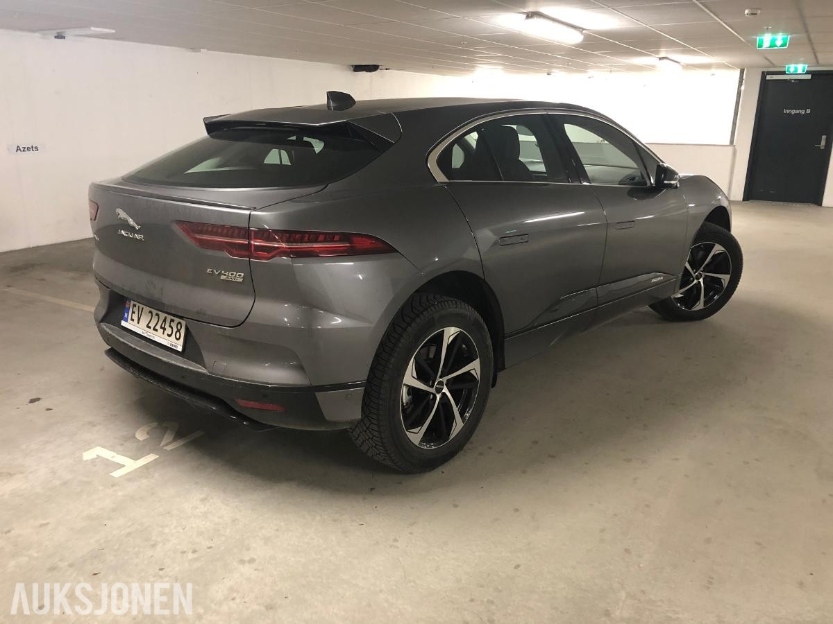 2020 Jaguar I-PACE S, AWD, Adaptiv cruisekontroll, Ryggekamera, S+V dekk