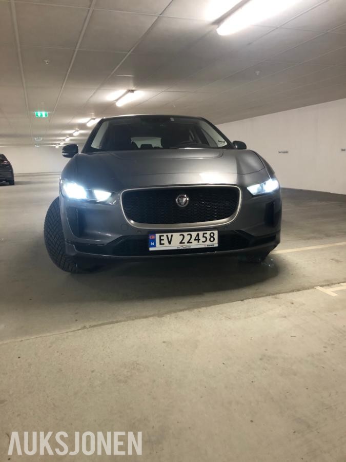 2020 Jaguar I-PACE S, AWD, Adaptiv cruisekontroll, Ryggekamera, S+V dekk
