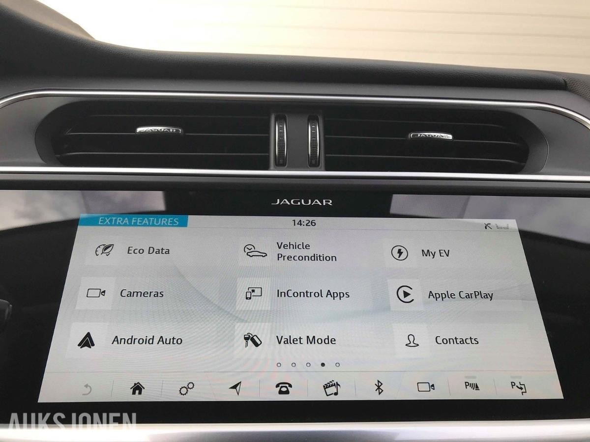 2020 Jaguar I-PACE S, AWD, Adaptiv cruisekontroll, Ryggekamera, S+V dekk
