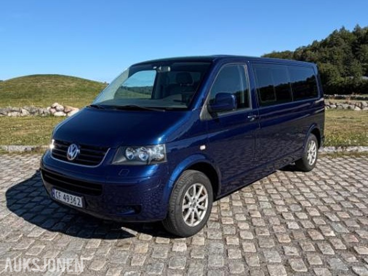 2009 Volkswagen Caravelle 2.5 Diesel 131hk 5-Seter, Automat, Ryggekamera, Cruisekontroll