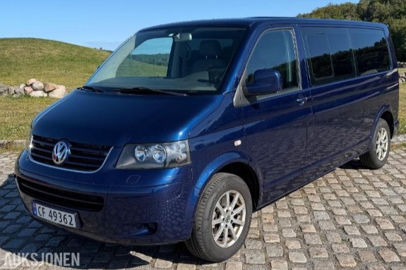 2009 Volkswagen Caravelle 2.5 Diesel 131hk 5-Seter, Automat, Ryggekamera, Cruisekontroll