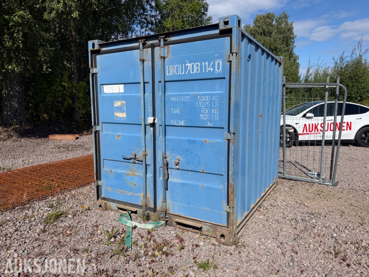 Verktøycontainer 9m3