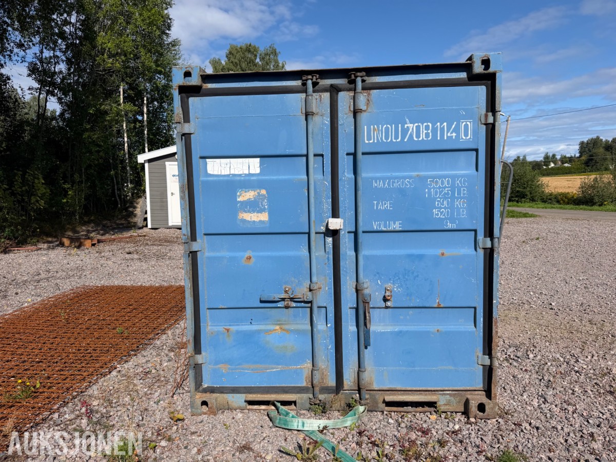 Verktøycontainer 9m3