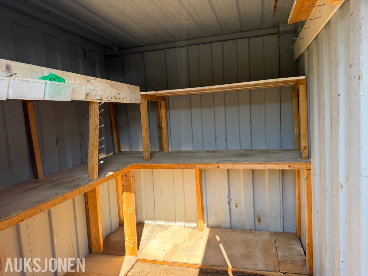 Verktøycontainer 9m3