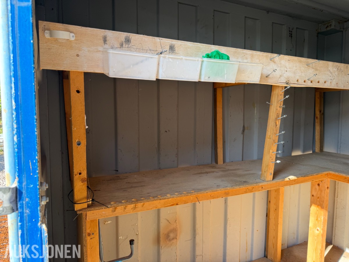 Verktøycontainer 9m3