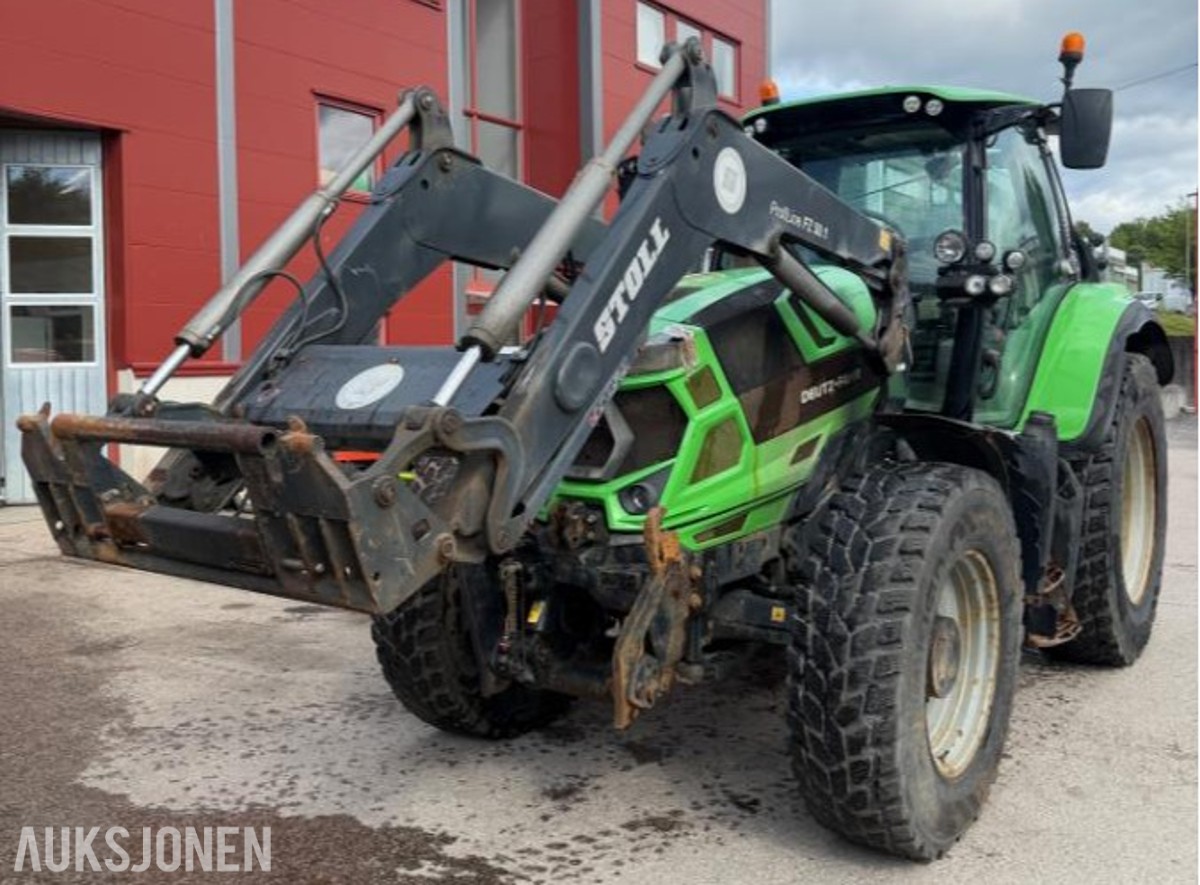 2018 Deutz-Fahr Agrotron 6175 TTV/trinnløs girkasse, frontlaster