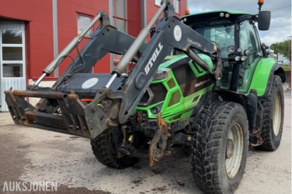 2018 Deutz-Fahr Agrotron 6175 TTV/trinnløs girkasse, frontlaster