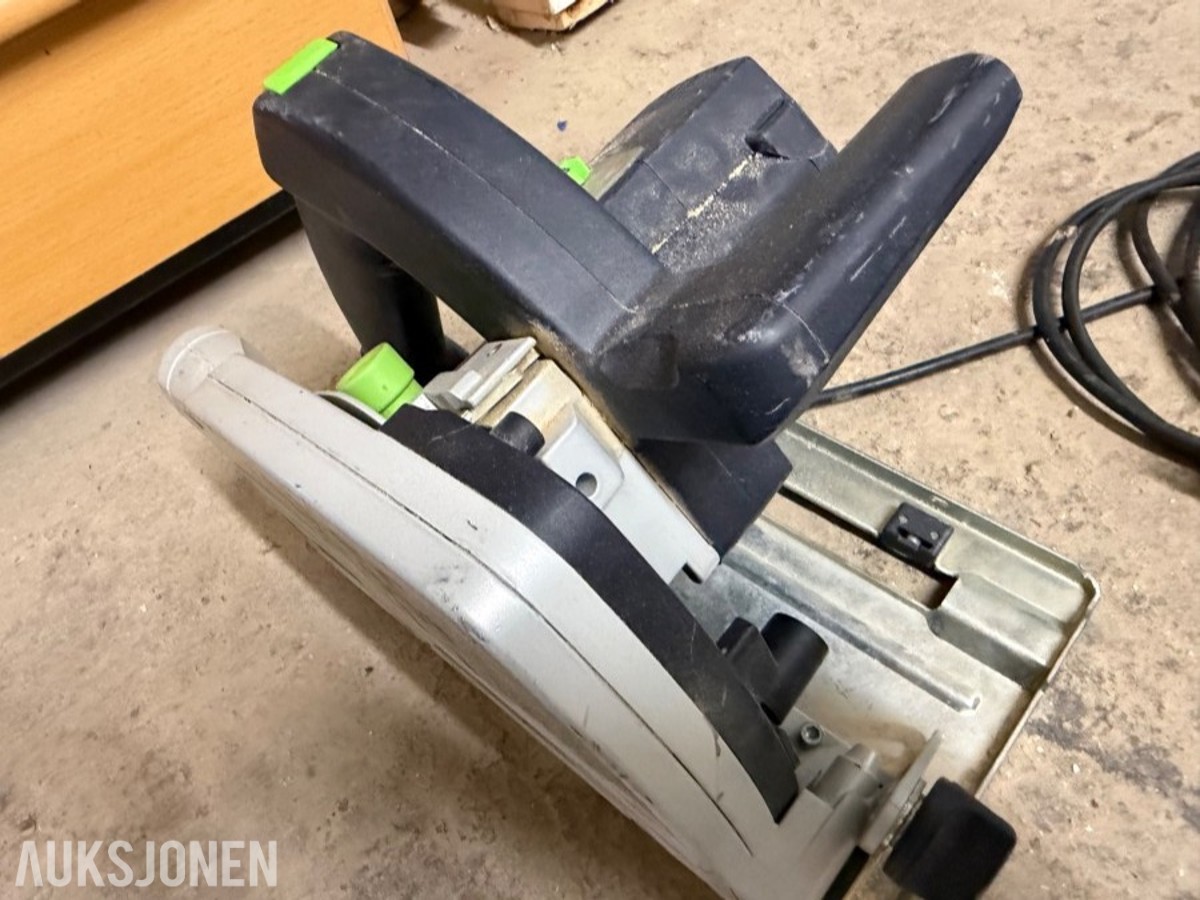Festol sag m/skinne, pussemaskin, stikksag