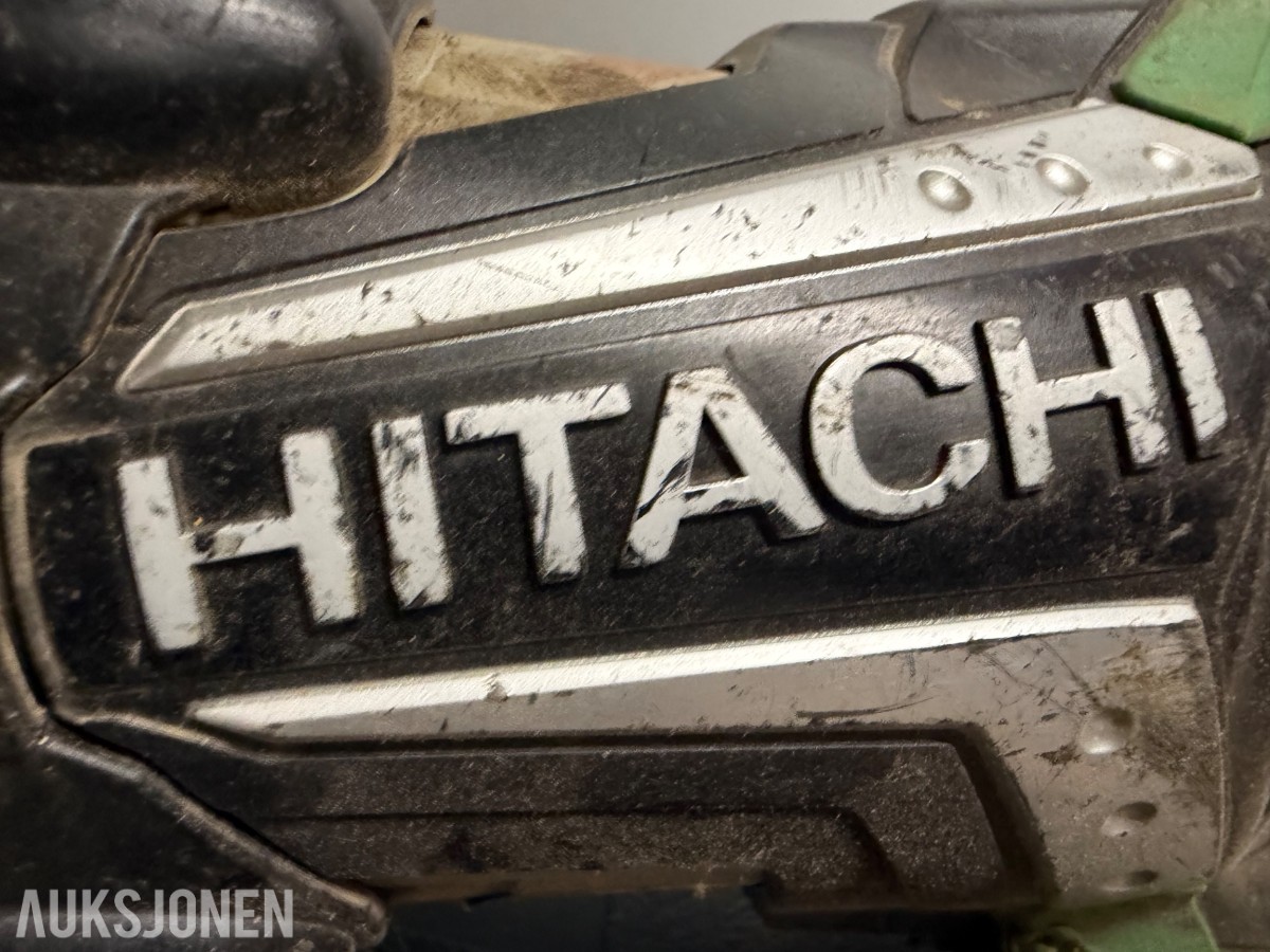Hitachi vinkelsliper og bajonettsag