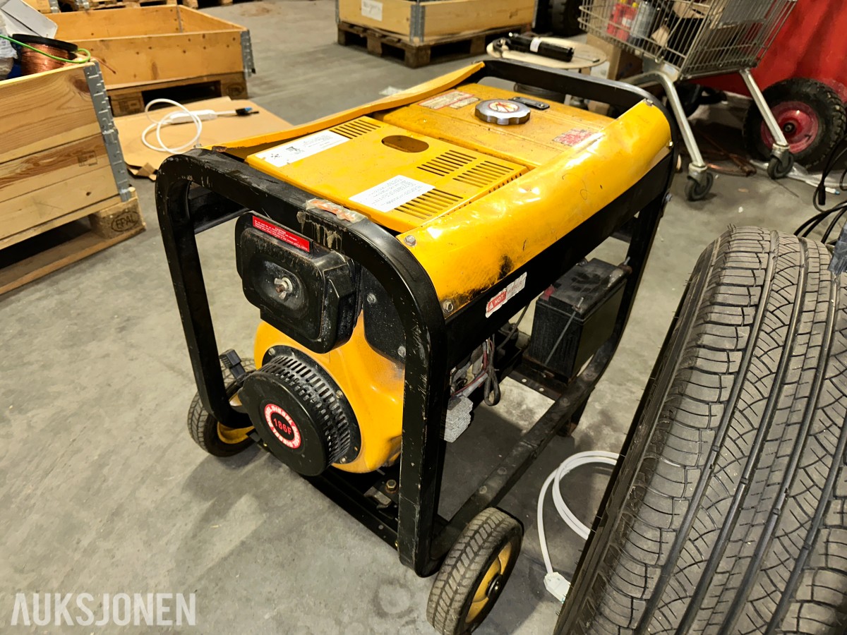 Sierra 5GF-ME-F3 dieseldrevet strømaggregat