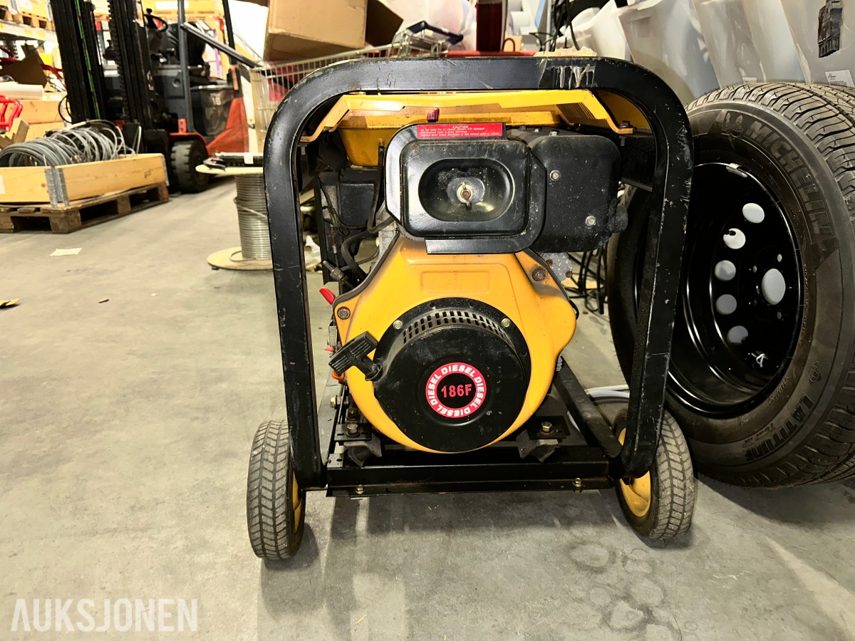 Sierra 5GF-ME-F3 dieseldrevet strømaggregat