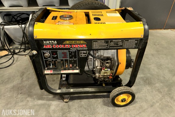 Sierra 5GF-ME-F3 dieseldrevet strømaggregat