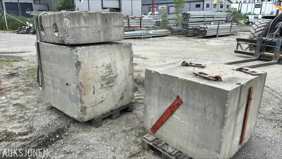 Betongblokker / betonglodd