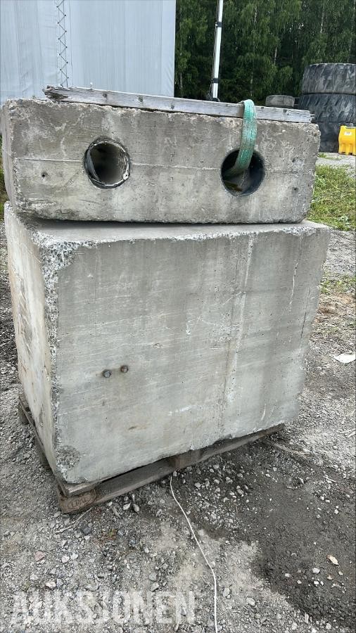 Betongblokker / betonglodd