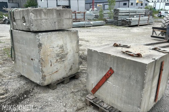 Betongblokker / betonglodd